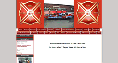 Desktop Screenshot of clearlakefire.com